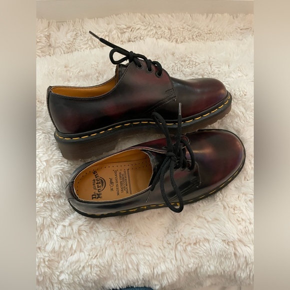 Vintage, Burgundy, Made in England, Dr. Martens - Picture 3 of 10